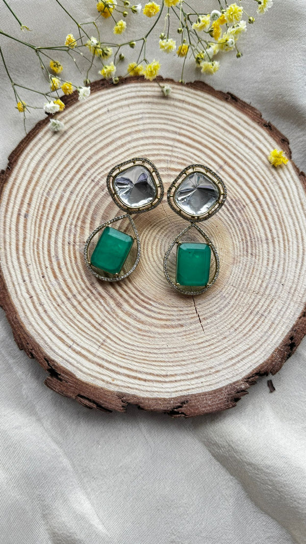 Gulnoor Emerald Earrings