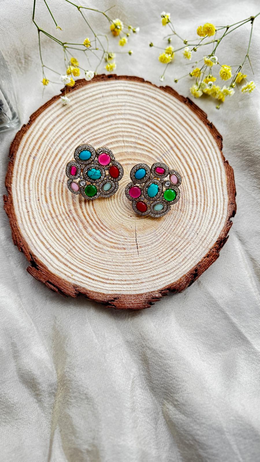 Multi-stone studs