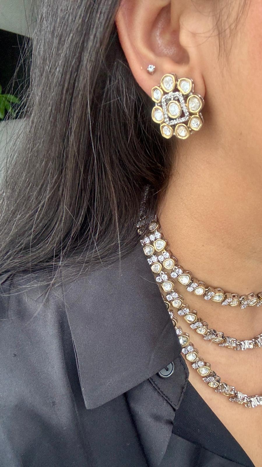 3 layered Kundan Choker